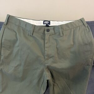 Lands' End Green Chino Pants Classic Style